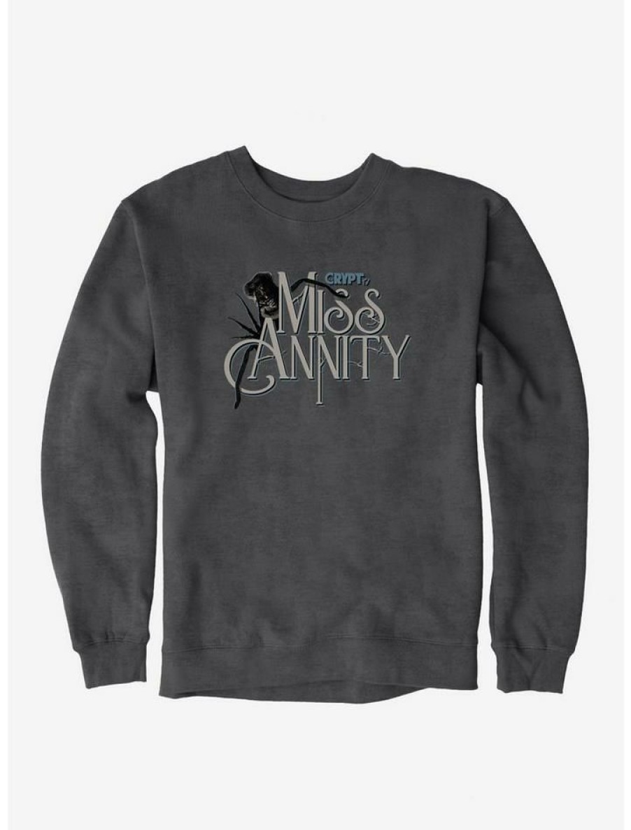 Guys * | Best Pirce Crypt Tv Miss Annity Scary Sweatshirt