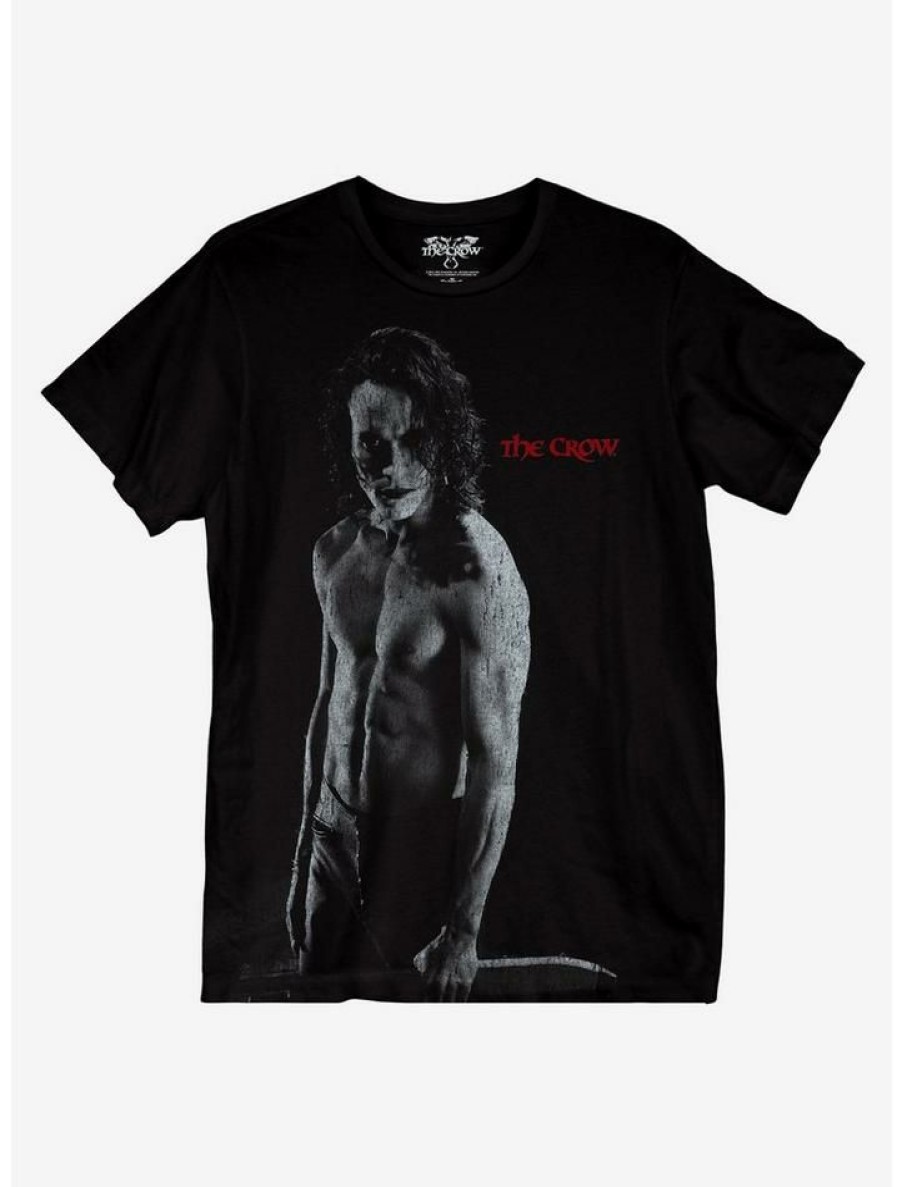 Tees * | Deals The Crow Eric Draven Boyfriend Fit Girls T-Shirt Multi