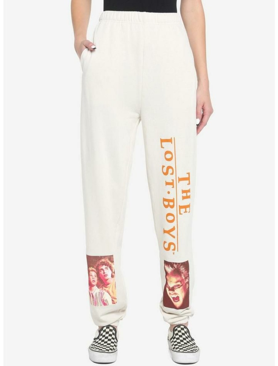 Guys * | Deals The Lost Boys David Girls Sweatpants Cream