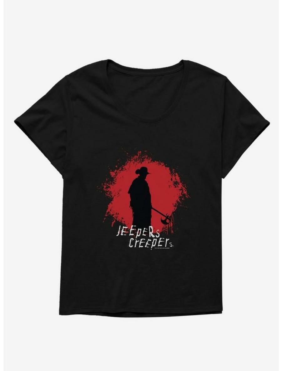 Tees * | Wholesale Jeepers Creepers The Creeper Girls T-Shirt Plus Size Black