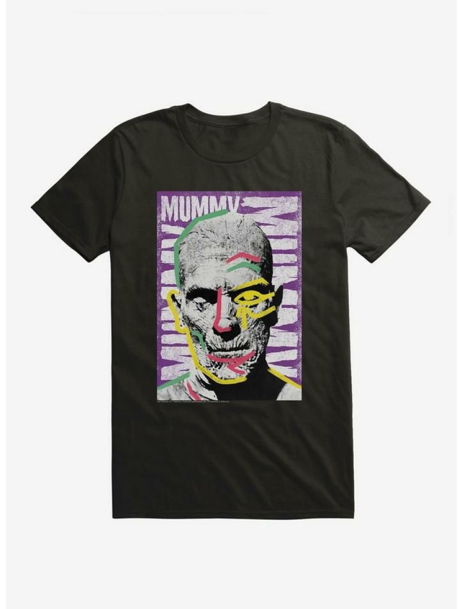 Guys * | Best Deal Universal Monsters The Mummy Face Paint T-Shirt