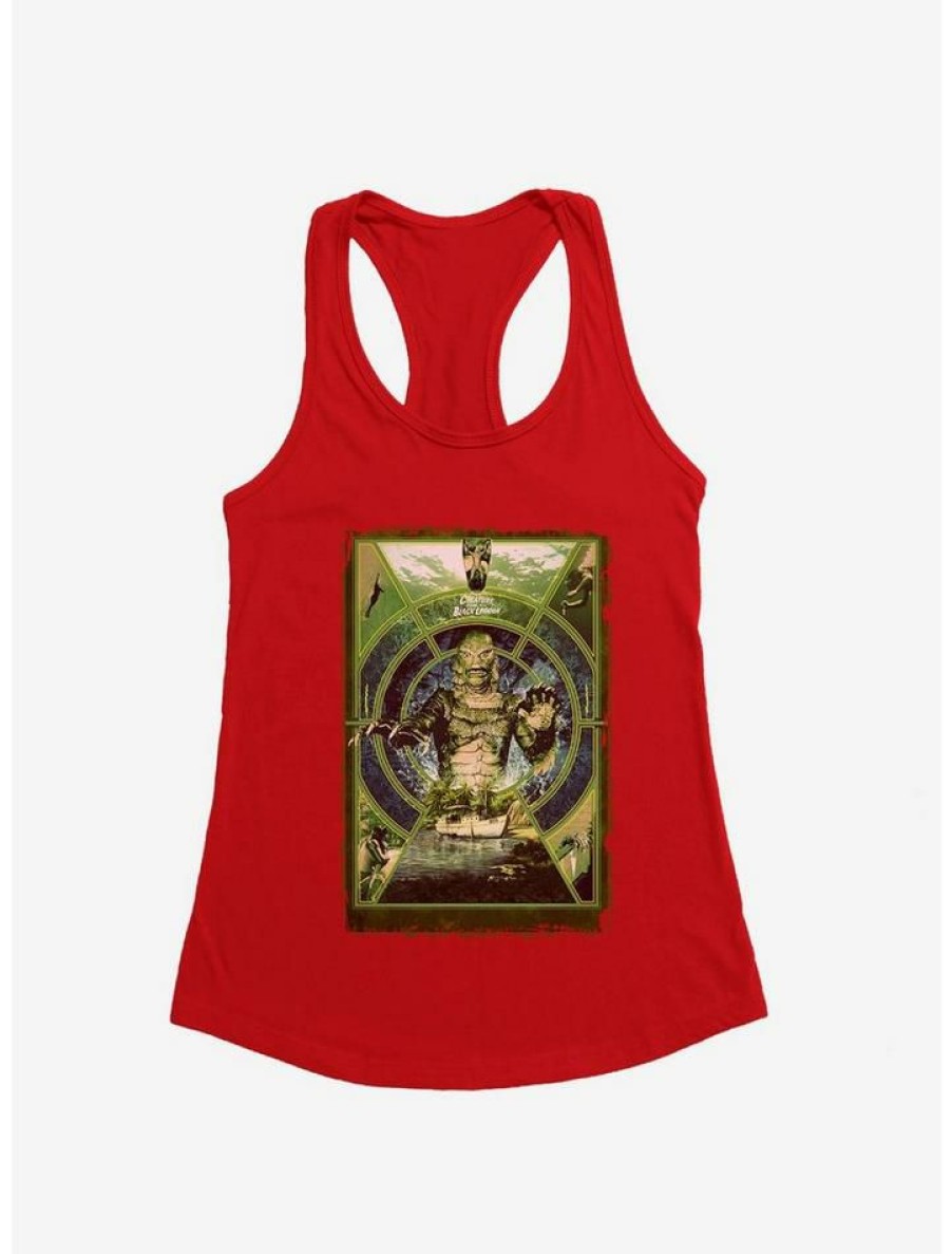 Girls * | Cheap Creature From The Lagoon Original Horror Show Key Hole Girls Tank