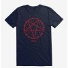 Guys * | Discount Chilling Adventures Of Sabrina Red Pentagram T-Shirt