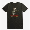 Guys * | Best Pirce Gremlins Stripe Riding Skateboard T-Shirt