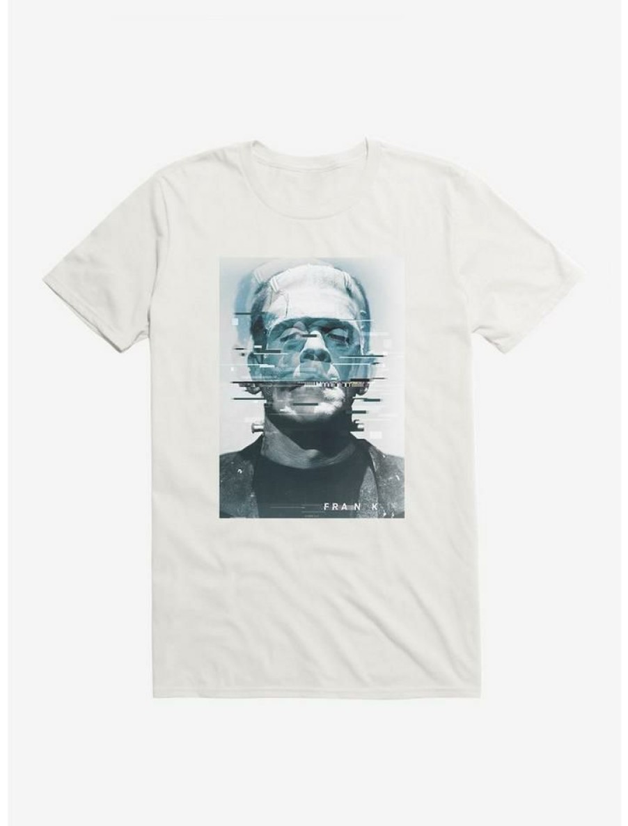 Guys * | Best Deal Universal Monsters Frankenstein Distorted Face T-Shirt