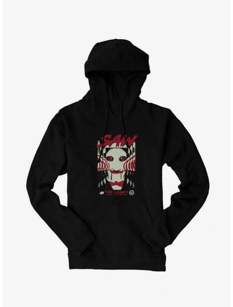 Guys * | Best Deal Saw The Games Have Just Begun Hoodie Black