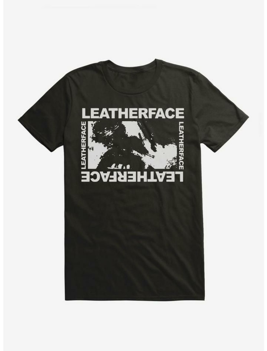 Guys * | Promo Texas Chainsaw Massacre Leatherface Lock T-Shirt Black