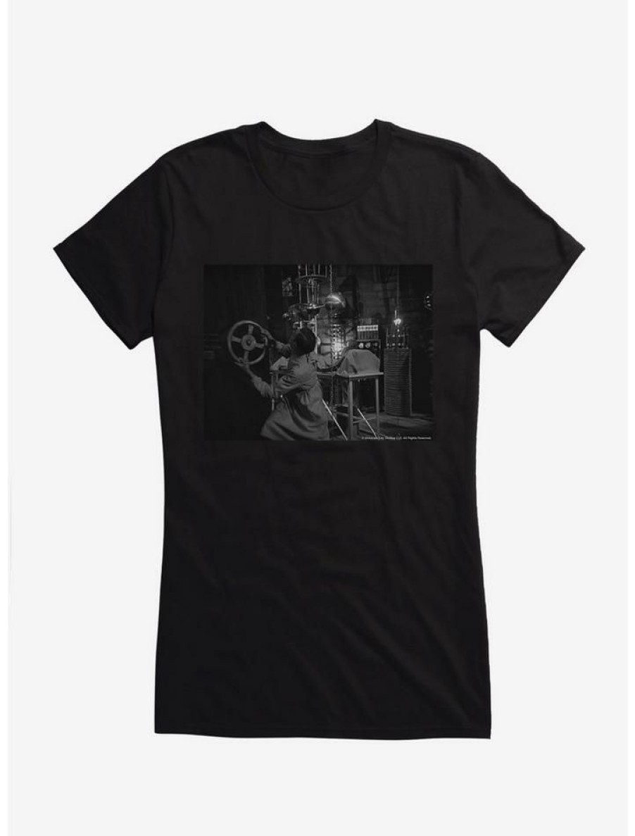 Tees * | Top 10 Frankenstein The Experiment Girls T-Shirt