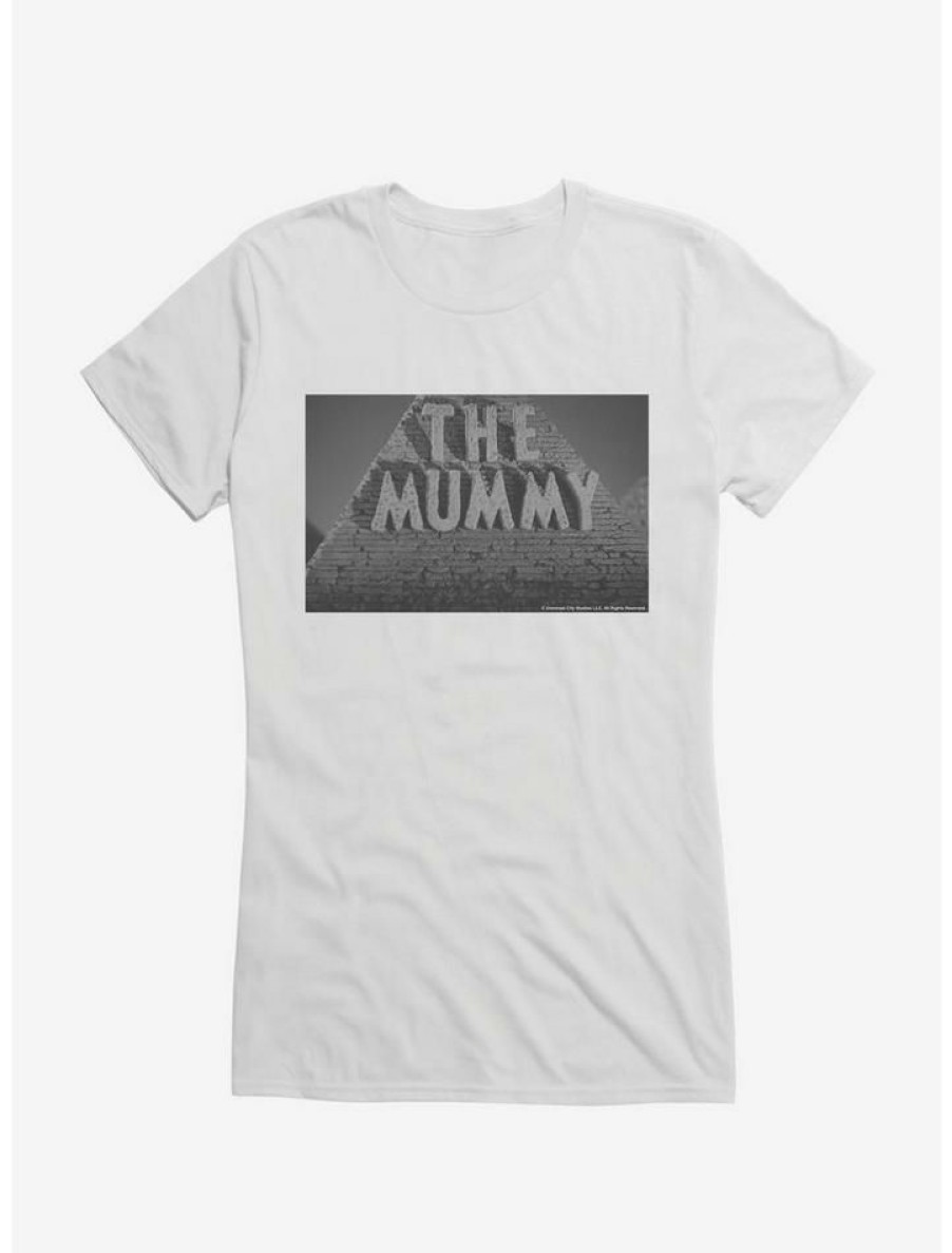 Tees * | Best Pirce The Mummy Title Card Girls T-Shirt