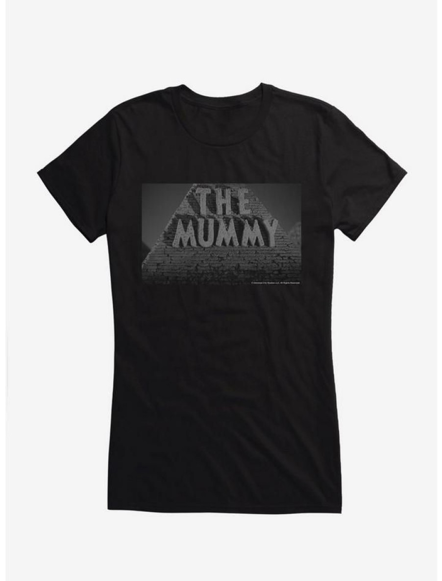 Tees * | Best Pirce The Mummy Title Card Girls T-Shirt