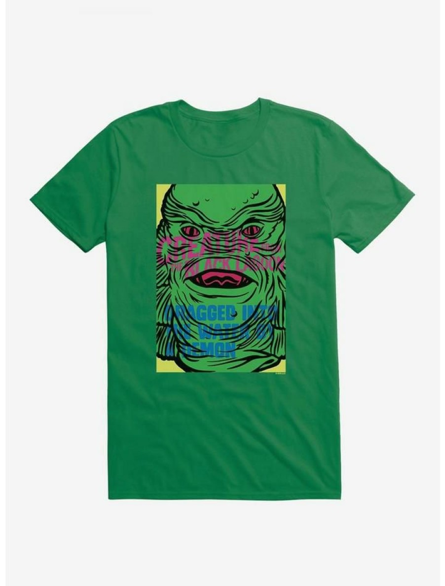 Guys * | Best Reviews Of Creature From The Lagoon Dragged By A Demon T-Shirt