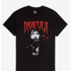 Guys * | Buy Dracula Metal Font T-Shirt Black