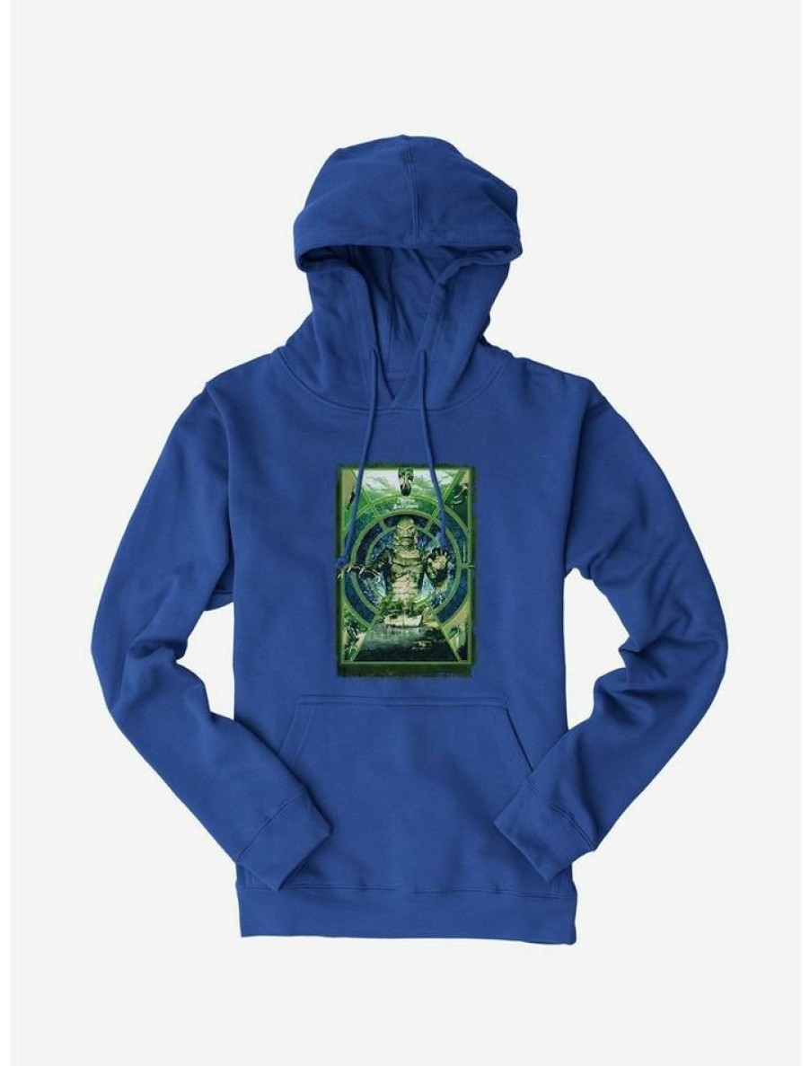 Guys * | Cheap Creature From The Lagoon Original Horror Show Key Hole Hoodie