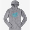 Guys * | Deals Universal Jaws Blue Font Hoodie