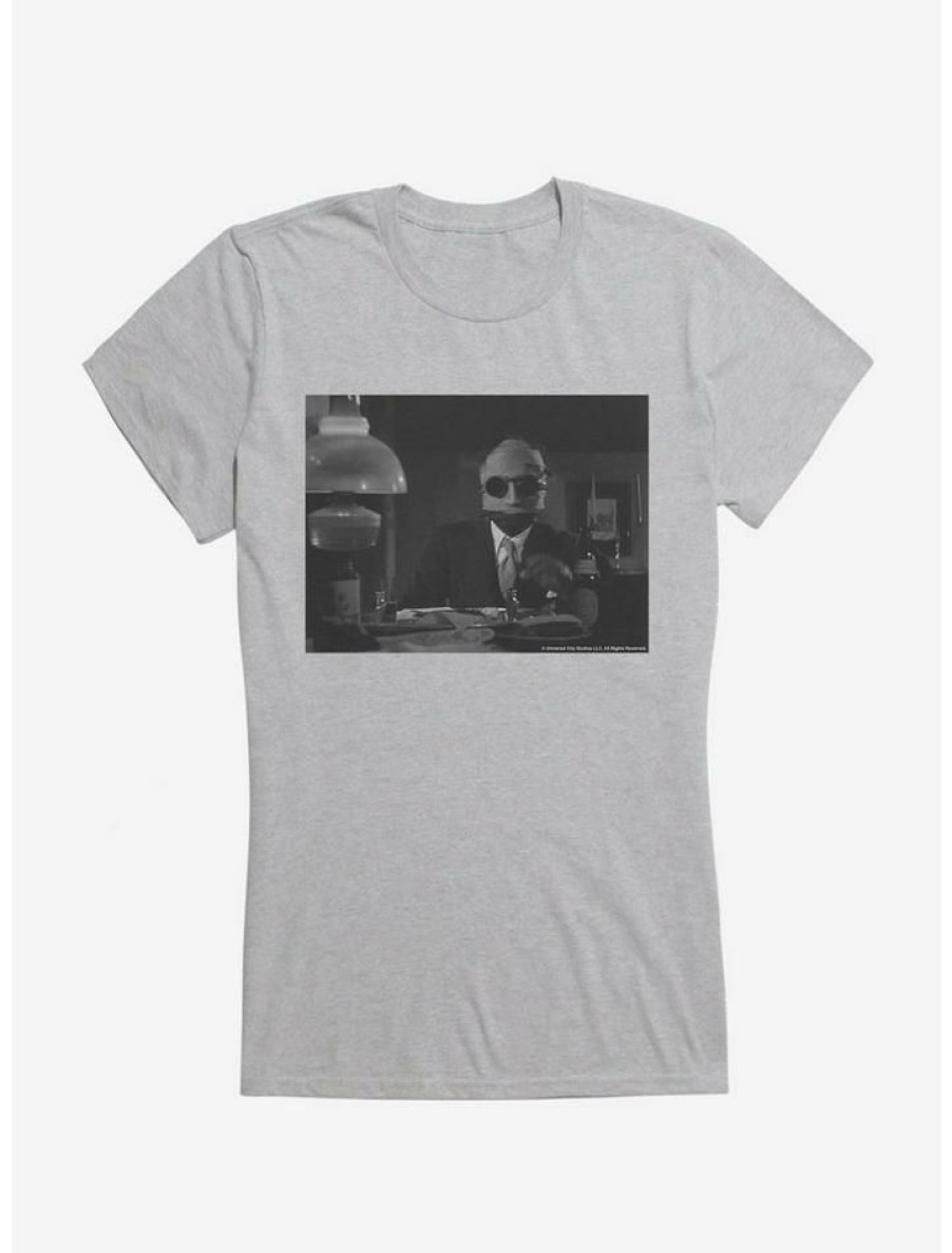 Tees * | Best Sale The Invisible Man Dinner Table Girls T-Shirt