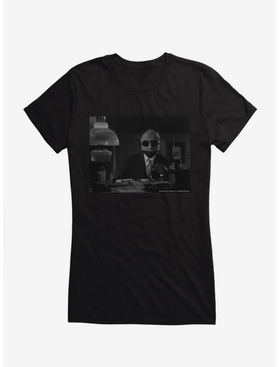 Tees * | Best Sale The Invisible Man Dinner Table Girls T-Shirt