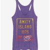 Girls * | Brand New Amity Island Population Girls Tank Pur Htr