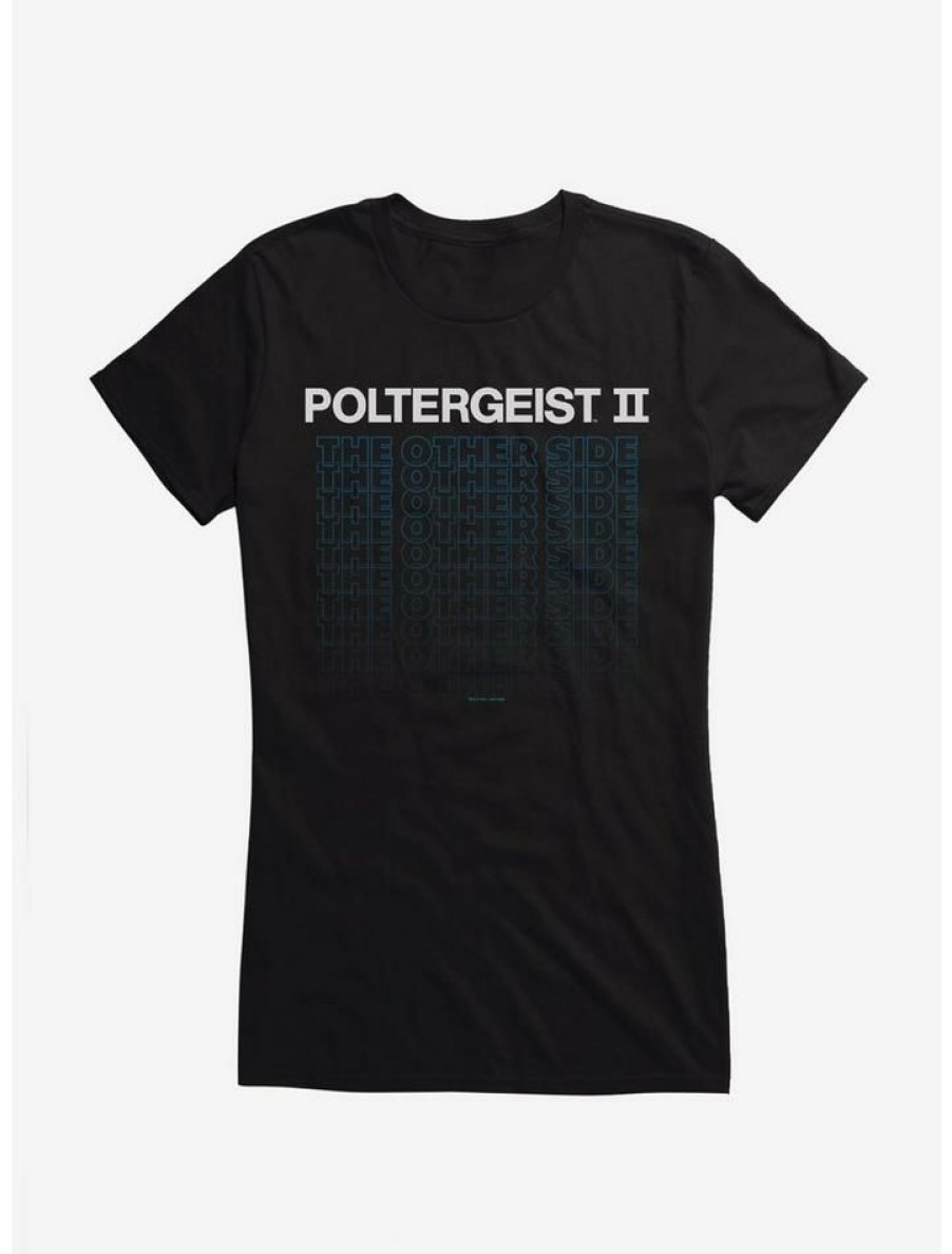 Tees * | Buy Poltergeist Ii The Other Side Girls T-Shirt Black