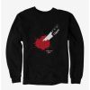 Guys * | Flash Sale Carrie 1976 Knife Splatter Sweatshirt Black