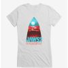 Tees * | Promo Jaws 2 Silhouette Image Girls T-Shirt