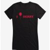 Tees * | Deals It Chapter Two I Balloon Derry Red Script Girls T-Shirt