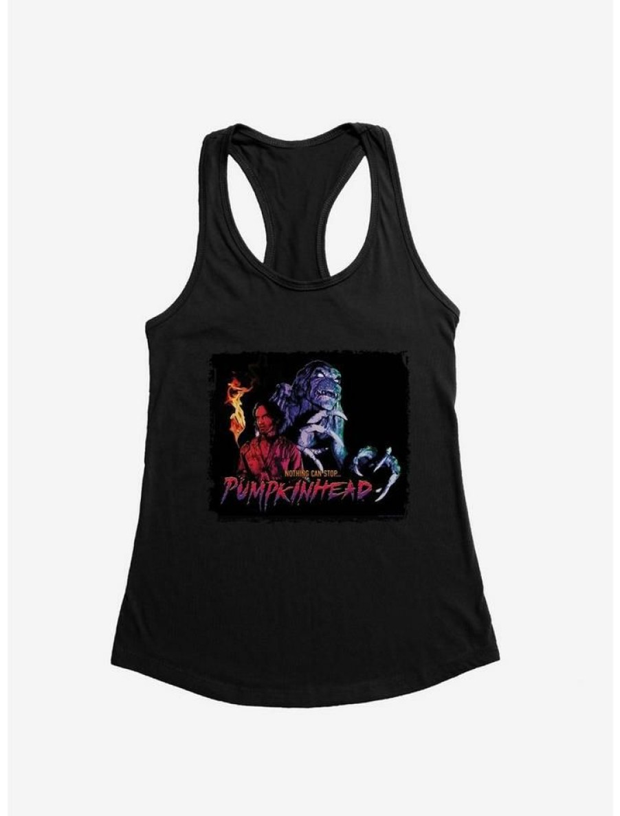 Girls * | Brand New Pumpkinhead Nothing Can Stop Girls Tank Black