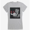 Tees * | Best Sale Us Behind The Mask Red Square Logo Girls T-Shirt