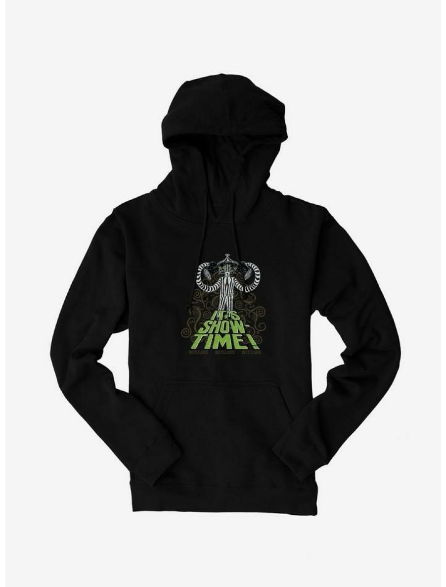 Guys * | Hot Sale Beetlejuice It'S Showtime Hoodie