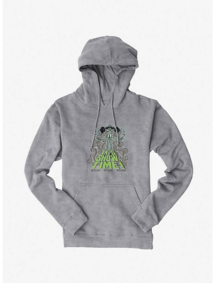 Guys * | Hot Sale Beetlejuice It'S Showtime Hoodie