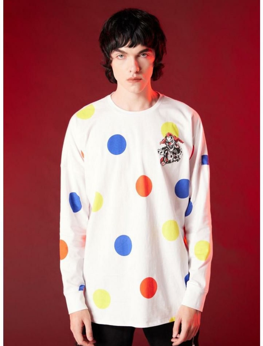 Guys * | New Universal Studios Halloween Horror Nights Jack The Clown Athletic Jersey Multi