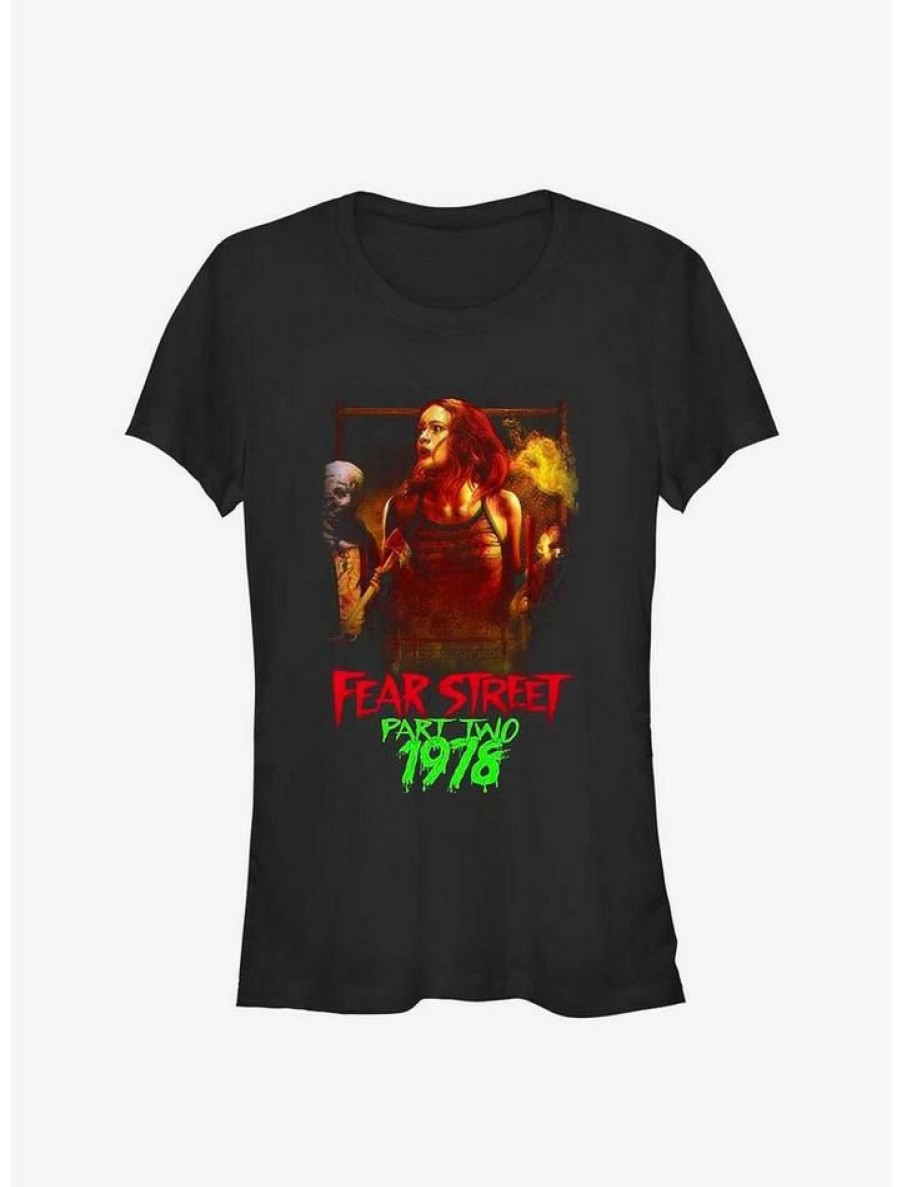 Tees * | Cheap Fear Street: Part Two 1978 Ziggy Girls T-Shirt Black