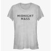 Tees * | Top 10 Midnight Mass Logo Girls T-Shirt Ath Htr