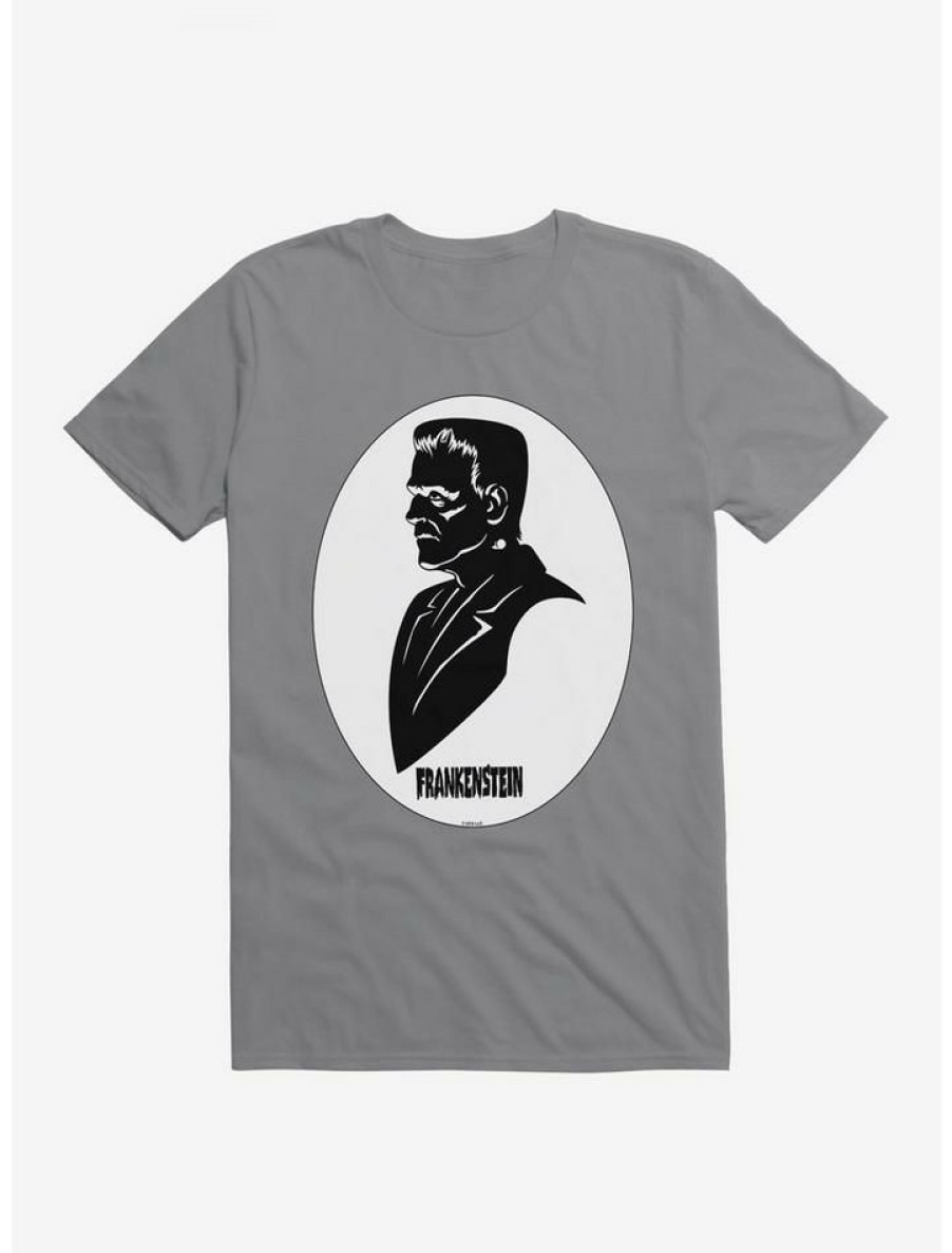 Guys * | Outlet Universal Monsters Frankenstein Monster Profile Portrait T-Shirt