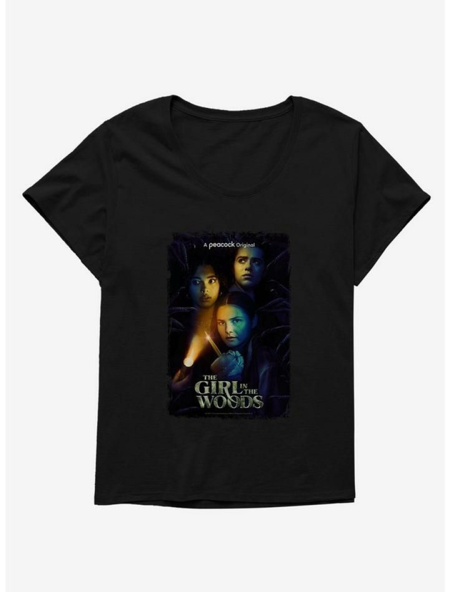 Tees * | Outlet Peacock Tv Girl In The Woods Series Poster Girls T-Shirt Plus Size