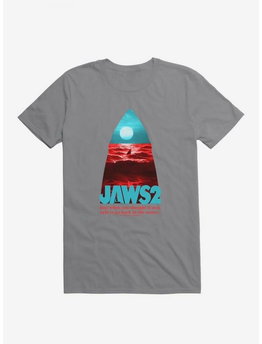 Guys * | Best Deal Jaws 2 Silhouette Image T-Shirt