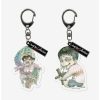 Accessories * | Cheapest Junji Ito Souichi And Honored Ancestor Keychain Set