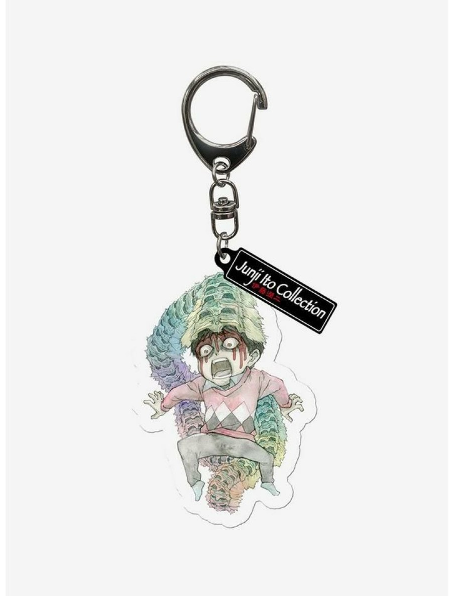 Accessories * | Cheapest Junji Ito Souichi And Honored Ancestor Keychain Set