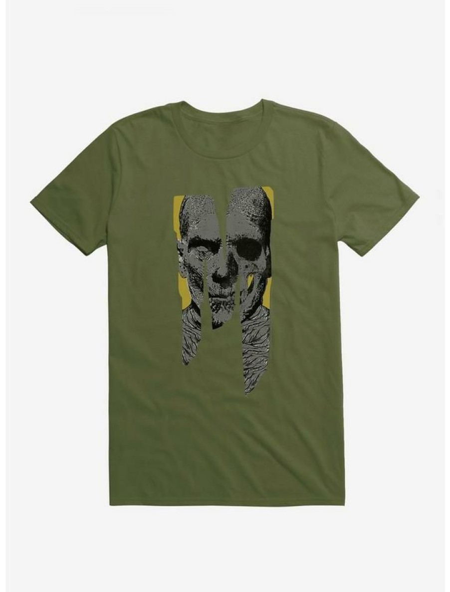 Guys * | Best Deal Universal Monsters The Mummy Letter Face T-Shirt