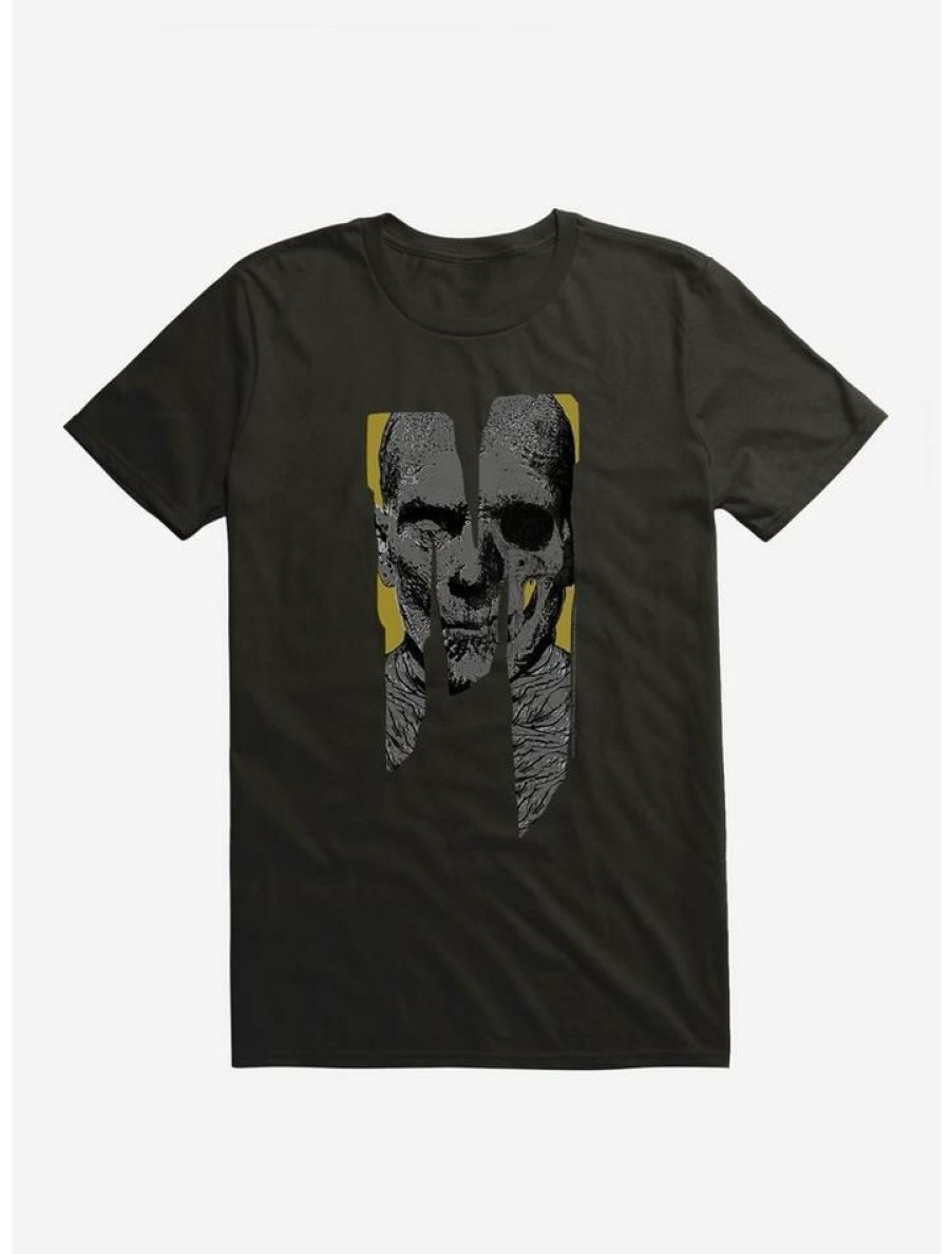 Guys * | Best Deal Universal Monsters The Mummy Letter Face T-Shirt