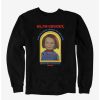 Guys * | Hot Sale Chucky Hi I'M Chucky Sweatshirt Black