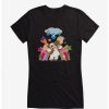 Tees * | Hot Sale Gremlins Adorable Gizmo Rainbow Girls T-Shirt