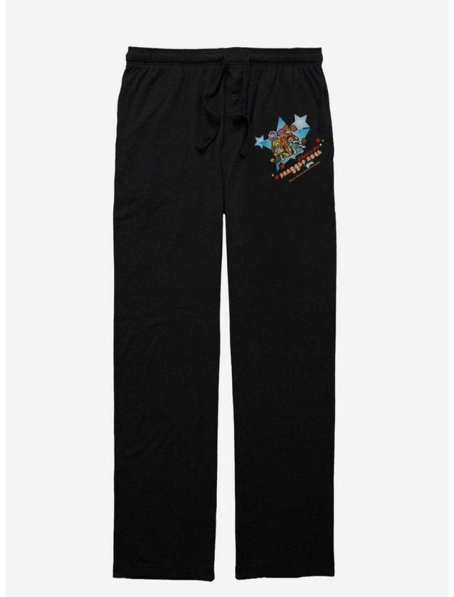 Guys * | Budget Jim Henson'S Fraggle Rock That So Fraggle Rock Pajama Pants Black