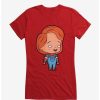 Tees * | Buy Chucky Animated Girls T-Shirt