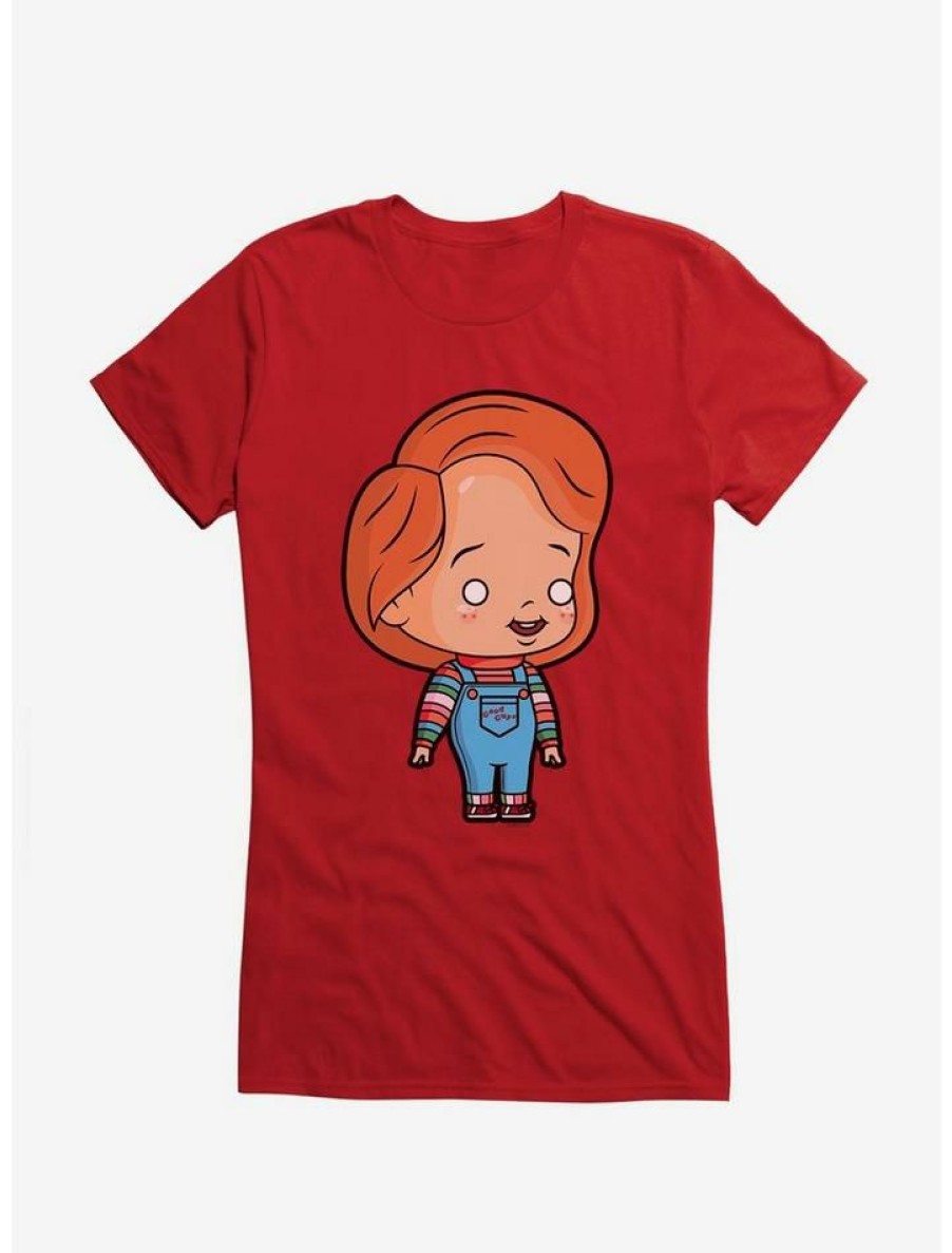 Tees * | Buy Chucky Animated Girls T-Shirt