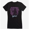 Tees * | Best Sale Universal Monsters The Invisible Man Rule The World Quote Girls T-Shirt