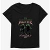 Tees * | Promo Universal Monsters Frankenstein It'S Alive Girls T-Shirt Plus Size Black