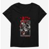 Tees * | Outlet Halloween Horror Nights Jack The Clown Girls T-Shirt Plus Size Black