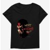 Tees * | Flash Sale Jeepers Creepers What'S Eating You? Girls T-Shirt Plus Size Black