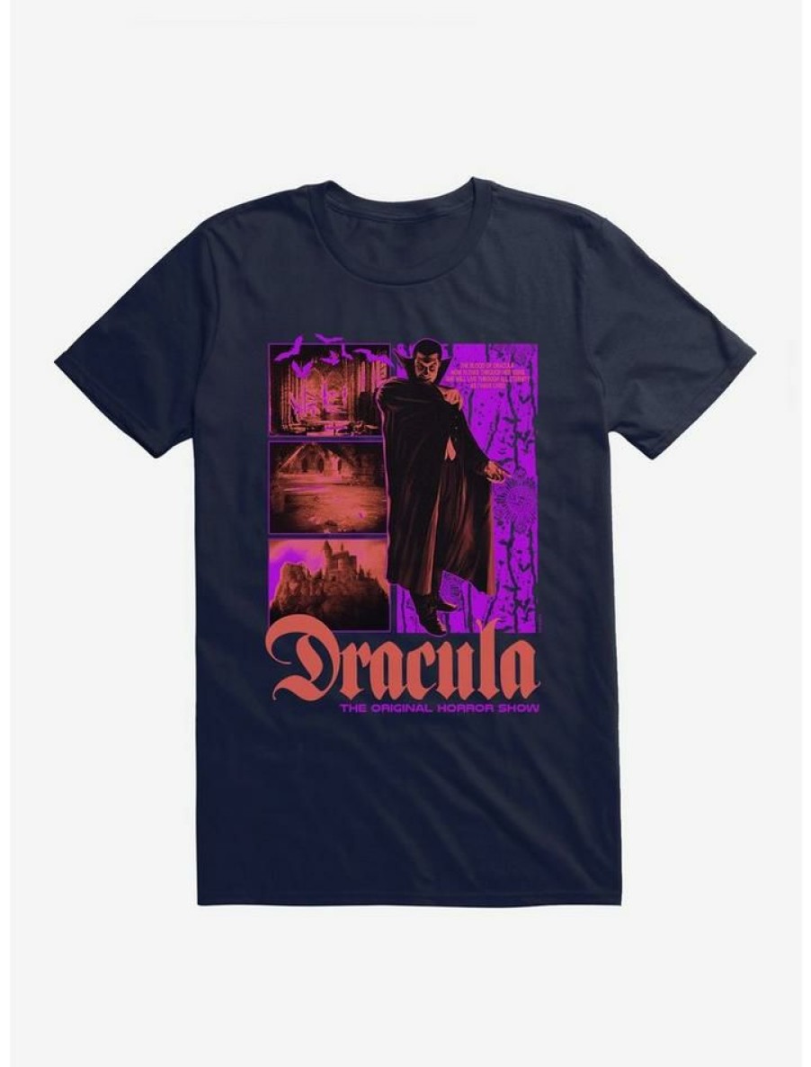 Guys * | Top 10 Universal Monsters Dracula The Original T-Shirt