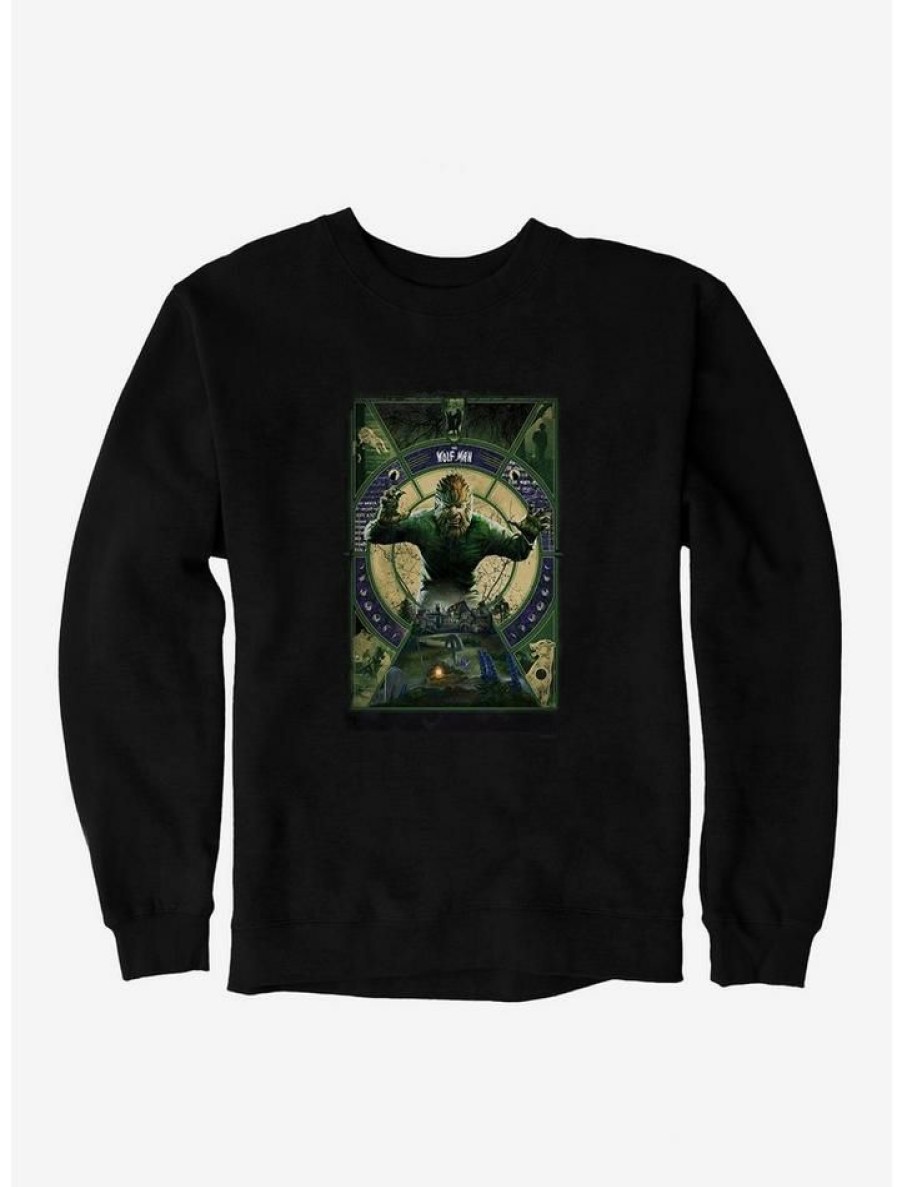 Guys * | Promo The Wolf Man Graveyard Sweatshirt